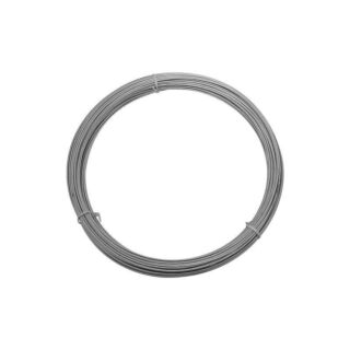National Hardware 2568BC Series N266-981 Wire, 150 lb Working Load Limit, 100 ft L, 0.08 in Dia, Galvanized Steel