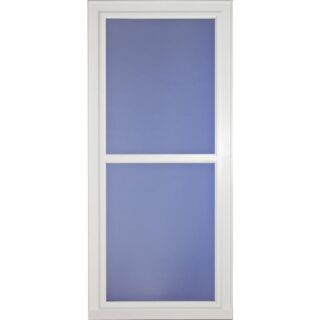Larson Classic Elegance Storm Door with Screen Away, Model 146-04, White