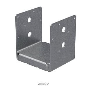 Simpson Strong-Tie ABU Adjustable Post Base with Uplift for 6 x 6 post, Stainless Steel