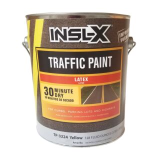 INSL-X Latex Traffic Paint, Yellow, Gallon