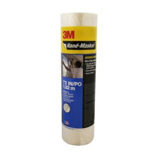 3M™ Hand-Masker™ Advanced Masking Film, 72 in. x 90 ft. x .35 mil