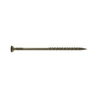 Grabber #10 x 4 in. LOX Head w/ Draw Tite Thread Exterior Wood Screws , 260 count