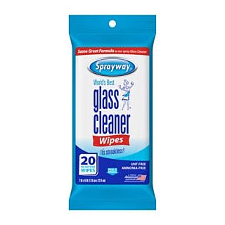 Sprayway COLORmaxx Cleaning Wipe, 20 ct.