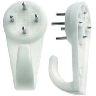 OOK 50096 Hardwall Hanger, 25 lb Weight Capacity, Plastic