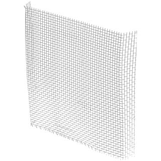 Make-2-Fit P 8098 Window Screen Patch Kit, 3 in L, 3 in W, Aluminum