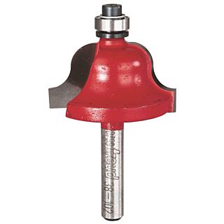Freud 38-102 Router Bit, 1/4 in Dia Shank, 4-Cutter, Carbide