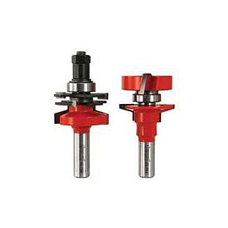 Freud 99-764 Router Bit Set, 1/2 in Dia Shank, Carbide