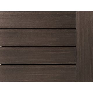 TimberTech® Advanced PVC Decking by AZEK® Vintage Collection®, Dark Hickory®, 12 ft., Square Edge