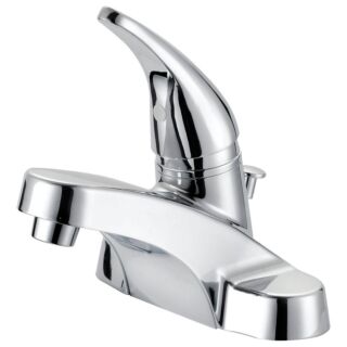Boston Harbor Lavatory Faucet, 4 In Center, Lever Handle, Chrome