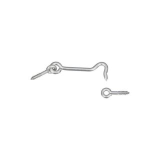 National Hardware V2003 Series N348-409 Hook and Eye, Stainless Steel, 2 Pack