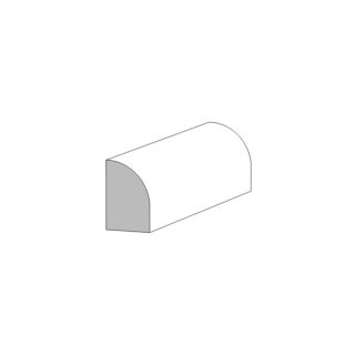 ResinArt 1/2 in. x 3/4 in. DuraFlex Floor / Shoe Moulding, 12 ft.