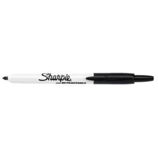 Irwin Retractable Sharpie Marker - Black, S32721