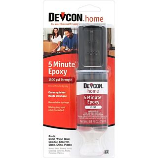 Devcon, 5 Minute Epoxy Tube, 25 mL