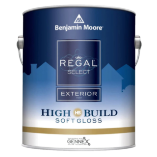 Benjamin Moore Regal Select Exterior High Build, Soft Gloss