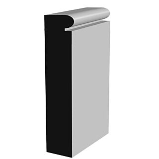 Millwork Design by Oxford AB907 FJ, 3/4 in. x 3-1/2 in. Casing, Primed Finger-Jointed Pine Moulding, 16 ft.