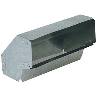 Imperial GV0060-C Flat Shortway Elbow, Steel