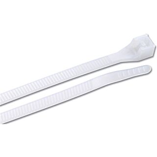 GB 46-310 Double Lock Cable Tie, 6/6 Nylon, Natural