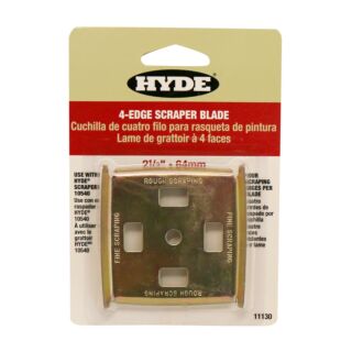 Hyde 2-1/2 in. 4-Edge Scraper Replacement Blade