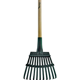 Flexrake Shrub Rake, Wood Handle