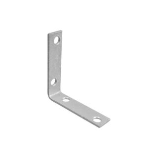 National Hardware V115 Series N208-751 Corner Brace, 0.1 in, Galvanized Steel