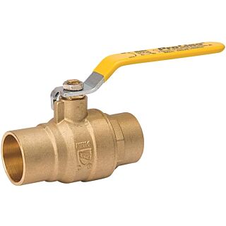 B & K 107-854NL Ball Valve, 3/4 in, 2 Ports/Ways, Brass