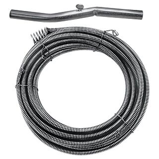 COBRA TOOLS 10000 Series 10250 Drain Pipe Auger, 1/4 in Dia Cable, Speed-Grip Handle, Steel