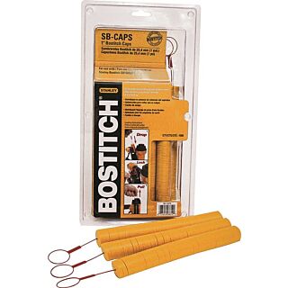 Bostitch SB-CAPS Cap Staple, 1-1/2 in L Leg, 7/32 in W Crown, 18 ga, Steel