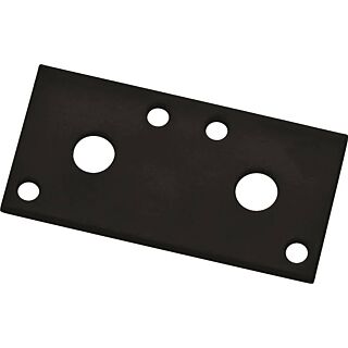 National Hardware 351454 Mending Plate, 3 in L, Steel, 1/8 in, Powder-Coated