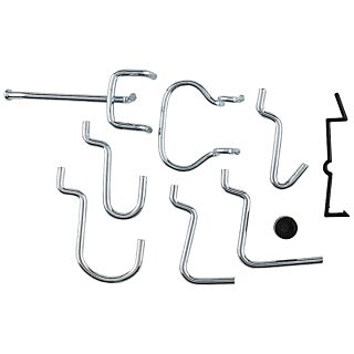 National Hardware N112-060 Peg Hook Assortment, Steel, Zinc