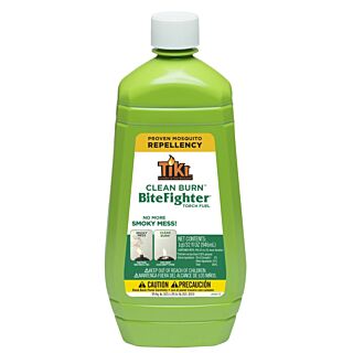 TIKI Bitefighter Torch Fuel, Green, Citronella 32 oz.