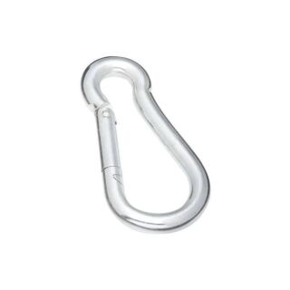 National Hardware 3112BC Series N222-893 Spring Snap, 360 lb Weight Capacity, Steel, Zinc