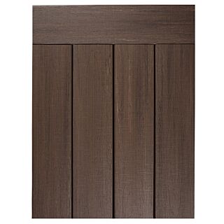 TimberTech® Advanced PVC Decking by AZEK®, Landmark Collection®, American Walnut™, 20 ft., Square Edge