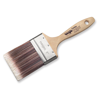 Corona - Corbin 3 in. Flat Brush, Red-Gold Nylon/Polyester Blend