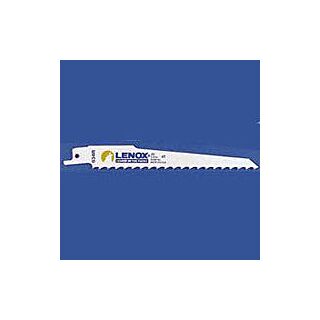 Lenox Reciprocating Saw Blade, 4 TPI, Bi-Metal, Bright