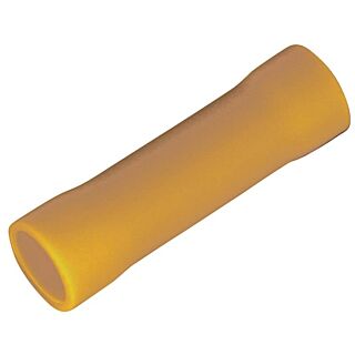 GB 20-126 Insulated Butt Splice, 12 to 10 AWG, Vinyl, Yellow