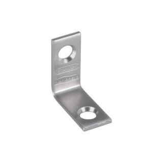 National Hardware V415 Series N348-292 Corner Brace, 0.07 in, Stainless Steel