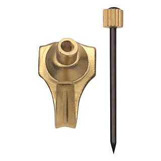 OOK 50022 Picture Hanger, 10 lb Weight Capacity, Steel, Brass