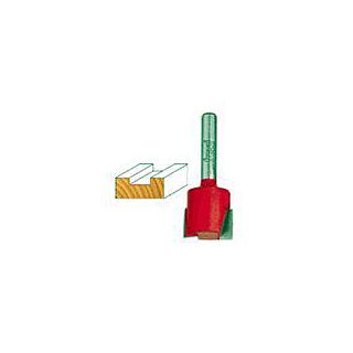 Freud 16-106 Router Bit, 1/4 in Dia Shank, 2-Cutter, Carbide