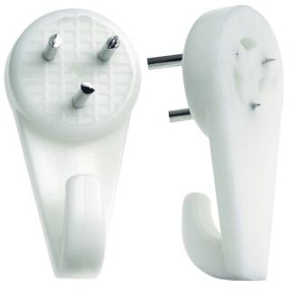 OOK 50095 Hardwall Hanger, 15 lb Weight Capacity, Plastic