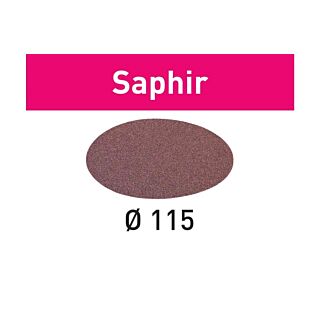 Festool Abrasives Saphir STF D115/0, 4 1/2 in. (115 mm.), P36 Grit, 25 Pack