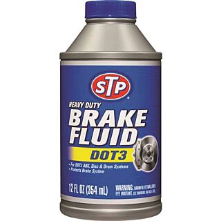 Armor All 00203 Brake Fluid Light Amber, 12 oz Bottle