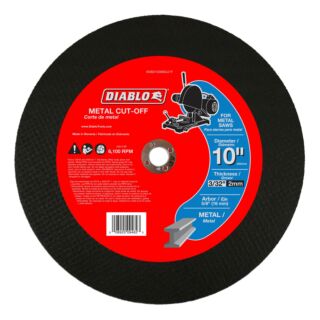 Diablo 10 Metal Cut Off Disc