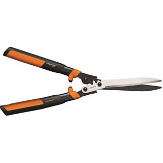 FISKARS 392861-1002 Hedge Shear, 23 in OAL, Aluminum Handle, Steel Blade