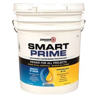 Zinsser® Smart Prime® Primer White, 5 Gallons