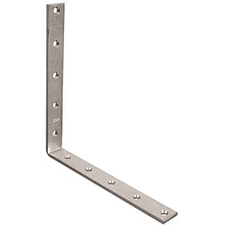 National Hardware 115BC Series N220-186 Corner Brace, 1/4 in, Steel, Zinc