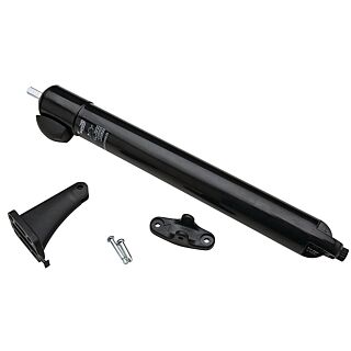 National Hardware V1370 Series N279-001 Door Closer, Metal/Plastic, Black