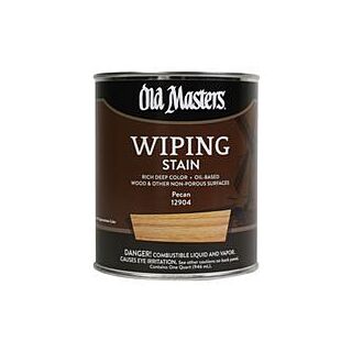 Old Masters, Wiping Stain, Pecan, Quart