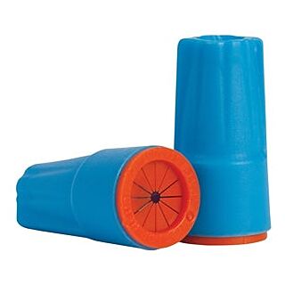 KING INNOVATION Dryconn 62110 Wire Connector, 600/1000 V, 22 to 12 AWG, Aqua/Orange