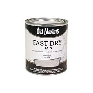 Old Masters, Fast Dry Interior Stain, Aged Oak, Quart