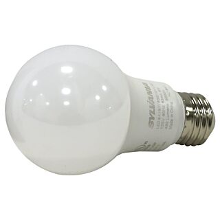 Sylvania 74081 Semi-Directional LED Bulb, 120 V, 6 W, Medium E26, A19 Lamp, Bright White Light